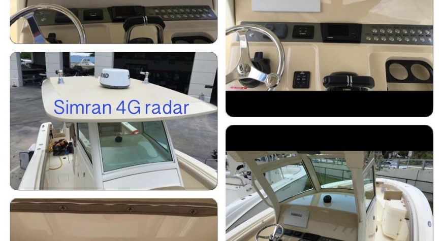 Grady White with Simrad system and 4G Radar