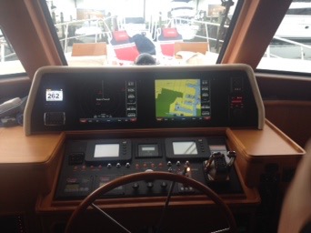 Grand Banks Yachts Lower Helm After