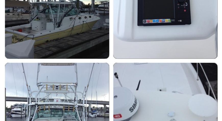Well Craft With Simrad NSS-12 on the Helm and NSS-7 in the Tower, 4G Radar, Side Scan and Down Scan, and 1KW Chirp Ducer