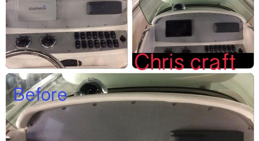 Chris-Craft Catalina 2015, Is equipped with a Garmin system and Gost for security